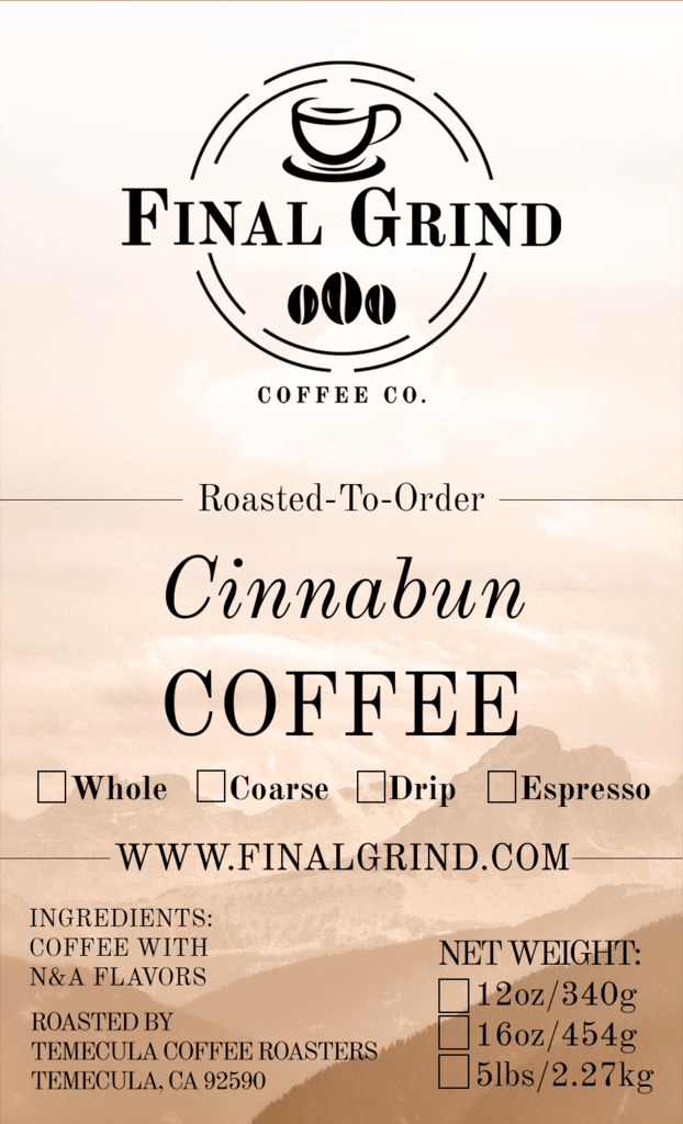 Cinnabun - Final Grind Coffee Co.