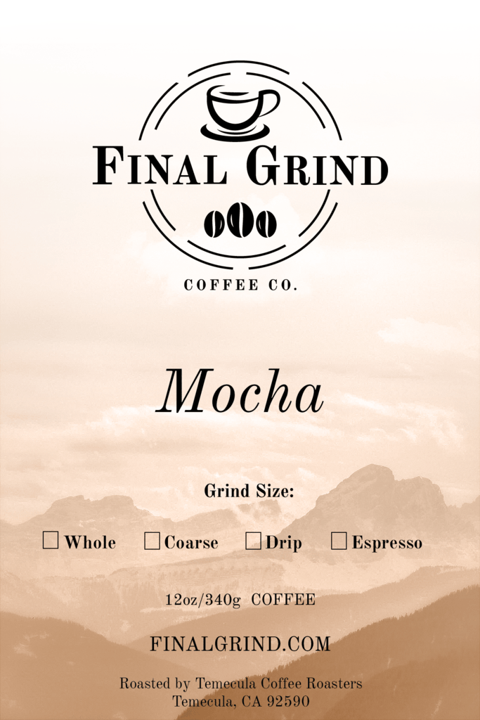 Mocha - Final Grind Coffee Co.